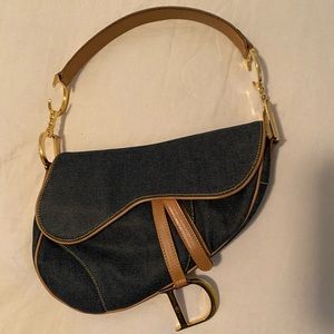 Dior Saddle Bag in denim
